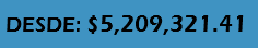 &nbsp;DESDE: $5,209,321.41